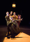 Photograph from The Doubtful Guest - lighting design by Peter Harrison