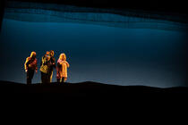 Photograph from The Gap Year - lighting design by James McFetridge