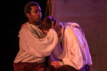 Photograph from The Trumpet and the King - lighting design by James McFetridge