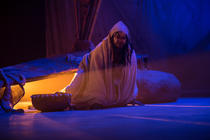 Photograph from The Tempest - lighting design by Charlie Morgan Jones