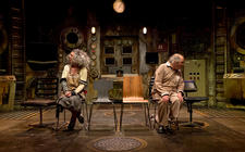 Photograph from The Chairs - lighting design by Steve Lowe