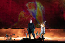 Photograph from The Wreckers - lighting design by Malcolm Rippeth