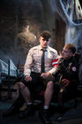 Photograph from Fear &amp; Misery of The Third Reich - lighting design by Jack Weir