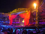 Photograph from Turin Winter Olympics Opening Ceremony - lighting design by Durham Marenghi