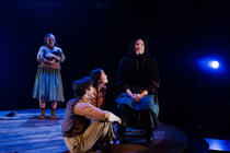Photograph from Under The Hawthorn Three - lighting design by James McFetridge