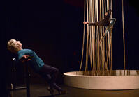 Photograph from What Happens in Winter - lighting design by Chloe Kenward