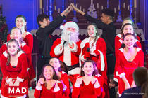 Photograph from A West End Christmas - lighting design by Nigel Lewis