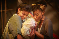 Photograph from Yerma - lighting design by Nigel Lewis