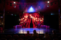 Photograph from Haus Of Kraft - Beneath The Seams - lighting design by Phil Buckley