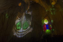 Photograph from Alice&#039;s Adventures Underground - lighting design by Nina Dunn