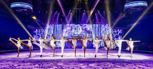 Photograph from Holiday On Ice Believe - lighting design by Luc Peumans