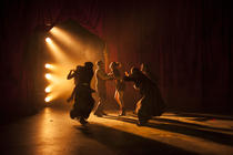 Photograph from Parts 1 & 2 - lighting design by Jamila