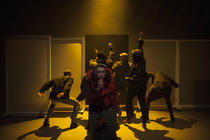 Photograph from Parts 1 & 2 The Centre - lighting design by Jamila