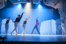 Photograph from Romeo &amp; Juliet Dance - lighting design by Jamila