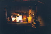 Photograph from A Christmas Carol - lighting design by Kevin Allen