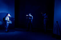 Photograph from 10 x 10 The Sixth Biennial New Writing Festival - lighting design by Peter Vincent
