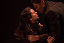Photograph from The Crucible - lighting design by Manuel Garrido Freire