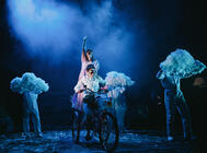 Photograph from The Wonderful World of Dissocia - lighting design by Eoin Beaton