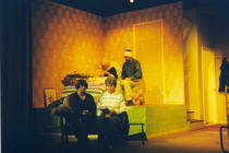 Photograph from Family Planning - lighting design by Kevin Allen