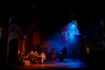 Photograph from The Lady Vanishes - lighting design by Charlie Morgan Jones
