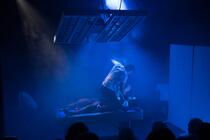 Photograph from Grey Matter - lighting design by alexforey