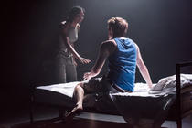 Photograph from Othello - lighting design by CatjaHamilton