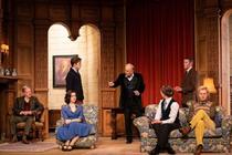 Photograph from The Mousetrap - lighting design by Garry Hoare