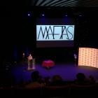 Photograph from MAFTAS - Media and Film Technology Awards - lighting design by Jason Addison