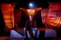 Photograph from Paddy Goes to Petra - lighting design by alexforey