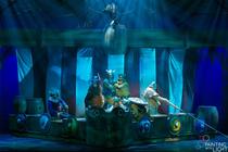 Photograph from Wickie the Viking Musical - lighting design by Luc Peumans