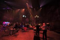 Photograph from Plasa Robe Piazza - lighting design by Andy Webb