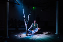 Photograph from Robin Hood - lighting design by Claire Childs