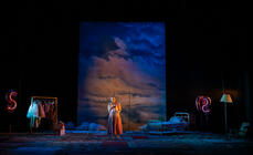 Photograph from The Wonderful World of Dissocia - lighting design by Eoin Beaton