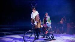 Photograph from The Snow Queen - lighting design by Trui Malten