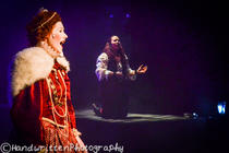 Photograph from UK Debut - The Pirate Queen - lighting design by Nigel Lewis
