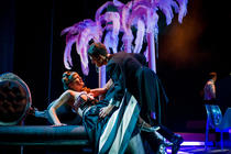 Photograph from Xerxes - lighting design by Andrew Bird